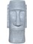 Yeni Paskalya Adası Taş Adam Para Tasarrufu Kutusu Reçine Kumbara Siyah Gri Zarif Sikke Bankası (10.5 * 8.5 * 18 Cm) (Yurt Dışından) 1