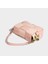 Çok Yönlü Deri Dokuma Küçük Kare Çanta, Elle Tutulan Tek Omuzlu Crossbody Kadın Çantası (Yurt Dışından) 4