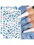 10 Yaprak Kelebek Nail Art Etiketler Çıkartmaları (Renk2) (Yurt Dışından) 1