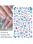 10 Yaprak Kelebek Nail Art Etiketler Çıkartmaları (Renk2) (Yurt Dışından) 4