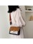 Kadın Omuz Crossbody Çantası, Pu Deri Buzlu Küçük Kare Çanta (Yurt Dışından) 5
