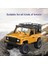 1:12 Mn-90 Rc Paletli Araba 2.4g 4WD Uzaktan Kumanda Büyük Ayak Off-Road Paletli Askeri Araç Modeli Rtr Uzaktan Kumanda Oyuncak (Sarı) (Yurt Dışından) 2