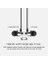 2 Adet Manyetik Bluetooth 4.2 Kulaklık Spor Koşu Kablosuz Boyun Bandı Kulaklık Mikrofonlu Kulaklık Stereo Müzik Android Için Siyah (Yurt Dışından) 2