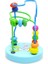 Ahşap Boncuk Labirent Renkli Ahşap Mini Eğitim Montessori Oyuncak Çocuklar Için Oyun Bloğu Brinquedos Komik Hediye | Blokları (Mavi) (Yurt Dışından) 4