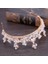 Lüks Barok Altın Saç Takı Simüle Inci Kristal Tiaras ve Taçlar Kafa Düğün Gelin Saç Aksesuarları (Yurt Dışından) 3