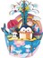 Dıy Müzik Kutusu 3D Oceam Park Penguen Ahşap Bulmaca Oyunu Montaj Hareketli Müzik Kutuları Oyuncak Çocuklar Için Yetişkin AMD51 | Mimari / Dıy Ev / Minyatürler (Yurt Dışından) 1