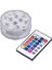 Rgb 10-Led Dalgıç Su Geçirmez Doğum Günü Düğün Parti Işık Uzaktan Kumanda (Yurt Dışından) 2