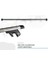 Oto Tavan Ara Atkı Alüminyum 120 cm Anahtarlı / Universal Port Bagaj Ara Atkı 1