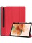 Samsung Galaxy Tab S7 T730 / T735 / Tab S7 Fe T736 Custer Desenli Saf Renkli Tpu Akıllı Tablet Kılıfı Uyku Fonksiyonlu ve 3 Katlı Tutucu ve P (Yurt Dışından) 1