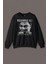 Muhammed Ali Box The Will Must Be Stronger Than The Skill Baskılı Sweatshirt 1