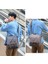 Retro Erkek Dikey Pu Deri Erkek Banliyö Omuz Büyük Kapasiteli Crossbody Erkek Çanta (Yurt Dışından) 2