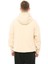 Erkek Oversize Kapüşonlu Sweatshirt Bej 5