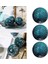 3x Küre Topları Küreler Centerpiece Yemek I Dekoru Mavi (Yurt Dışından) 3