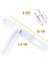 Pvc Pimapen Kapı Kolu - Yale - 1 Takım 1