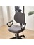 Ev Çalışma Için D Sandalye Koltuk Kılıfı Slipcover Streç Jakarlı Gri Onaylı (Yurt Dışından) 3