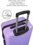 WX-1001 Mor Renk Orta Boy Valiz 5
