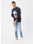 Wwes Crew Neck Sweatshirt Erkek Lacivert Sweatshirt Tb0A27Hcu101 2