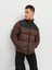 Jjetoby Puffer Collar Sn Erkek Kahverengi Mont 12235860-15 4