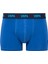 Erkek Lacivert-Saks-Baskılı 3'lü Boxer 80509 3