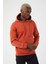 Içi Polarlı Regular Fit Standard Kesim Kanguru Cepli Basic Kapüşonlu Sweatshirt 5