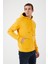 Içi Polarlı Regular Fit Standard Kesim Kanguru Cepli Basic Kapüşonlu Sweatshirt 5