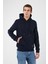 Içi Polarlı Regular Fit Standard Kesim Kanguru Cepli Basic Kapüşonlu Sweatshirt 3