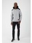 Içi Polarlı Regular Fit Standard Kesim Kanguru Cepli Basic Kapüşonlu Sweatshirt 4