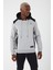 Içi Polarlı Regular Fit Standard Kesim Kanguru Cepli Basic Kapüşonlu Sweatshirt 5