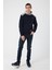 Içi Polarlı Regular Fit Standard Kesim Kanguru Cepli Basic Kapüşonlu Sweatshirt 3