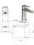 E 5618 Quars Lavabo Bataryası- Full Siyah 4