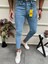 Erkek Slimfit Kesim Likralı Yıpratmalı Kot Pantolon 1