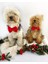 Maxi Rouge Köpek Papyonu Kurdela Tasma Yılbaşı Noel 2