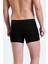 Erkek Pamuklu Beli Lastikli 2'li Siyah/siyah Boxer - M Bxr-Ss-4 2
