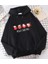 Kedi Tasarımlı Meow Christmas Kapşonlu Sweatshirt 1