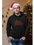 Christmas Yazılı Year Kapşonlu Sweatshirt 3