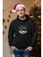 Marry Christmas Geyikli Kapşonlu Sweatshirt 3