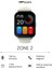 FutureFit Zone2 Bluetooth 5.2 IP68 Su Geçirmez 1.96 inç Arama Özellikli iOS&Android Uyumlu Nabız Spor Kan Oksijen Takibi 50mm Akıllı Saat Uzay Grisi 2