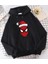 Spiderman Merry Christmas Kapşonlu Sweatshirt 1
