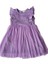 Kız Çocuk Kollar Fır Fırlı Eteği Tüllü Elbise 1