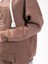 Kız Çocuk Pamuklu Kapüşonlu Yırtmaçlı Yarasa Kol Şardonlu Sweatshirt 2