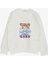 Kız Çocuk Kız Baskılı Pamuklu Sweatshirt 4