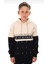 Erkek Çocuk Kapüşonlu Moving Forward Yazılı Harf Desenli Sweatshirt 3