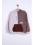 Erkek Çocuk Kapüşonlu Kanguru Cepli Renk Bloklu Sweatshirt 5