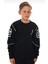 Erkek Çocuk Street Yazılı Kolları Yazılı Sweatshirt 3