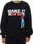 Erkek Çocuk Make It Better Yazılı Sweatshirt 4