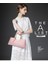 Bayanlar Gelin Yemeği Taşınabilir Boston Çanta Sonbahar ve Kış Parlak Patent Deri Tek Omuz Crossbody Çanta (Yurt Dışından) 3