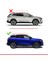 Renault Austral 2022 ve Sonrası ile Uyumlu Hook Model Anahtar Kilitli Ara Atkı Tavan Barı Gri 3