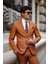 Kösice Slim Fit Tarçın Rengi Takım Elbise 2
