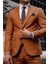 Kösice Slim Fit Tarçın Rengi Takım Elbise 3