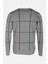 Erkek Triko Grimelanj Bisiklet Yaka Desenli Slim Fit Pamuklu Kazak Ncs 3744 2